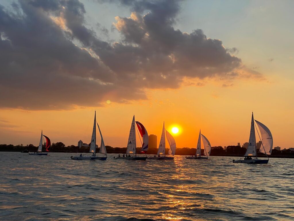 North Cove Sailboat Racing