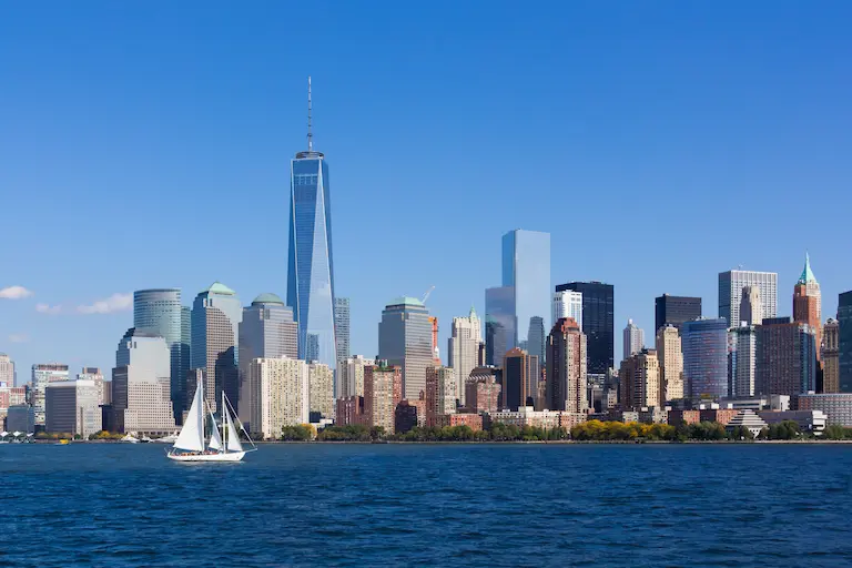 Sailboat by Manhattan